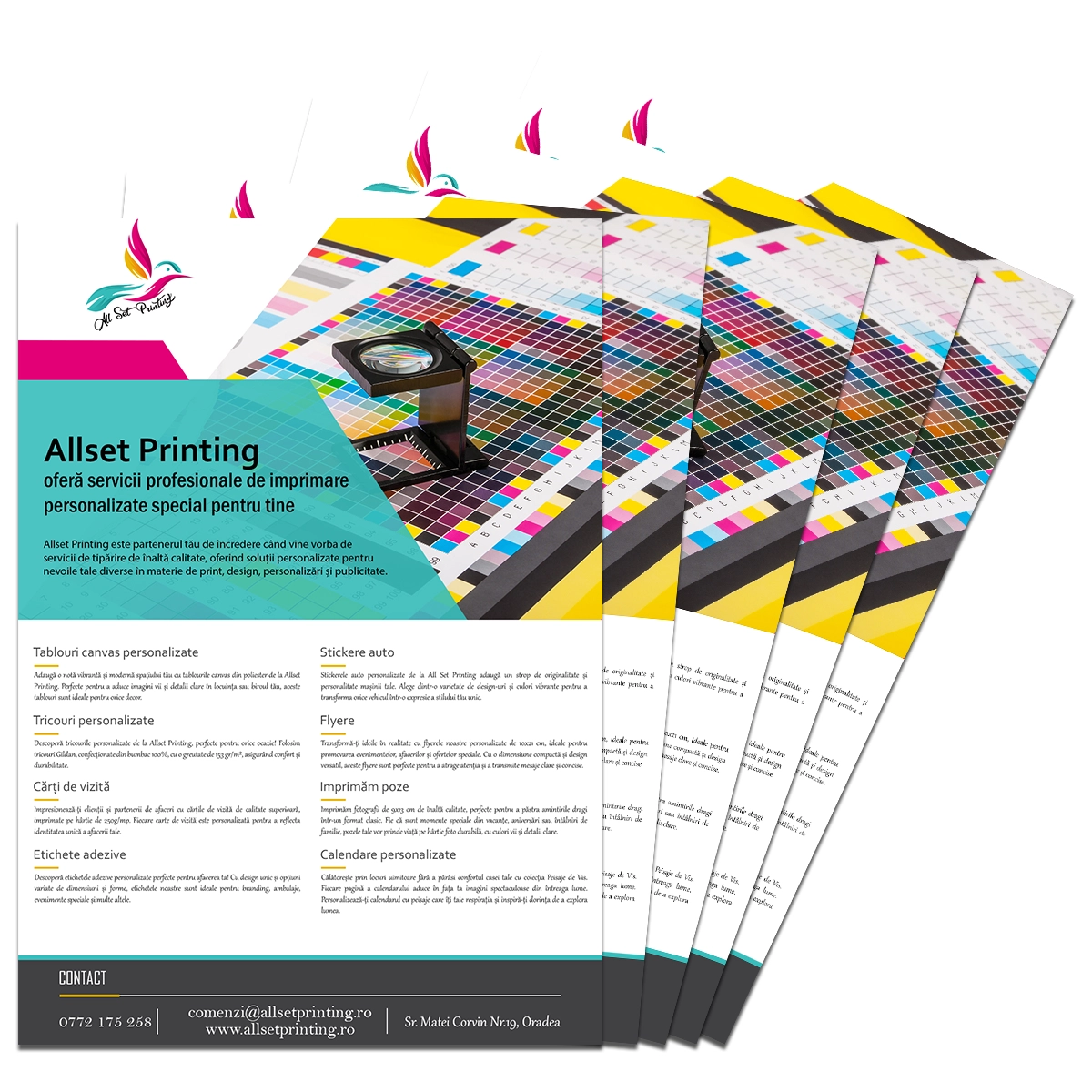 Flyere A4 Allset Printing Oradea